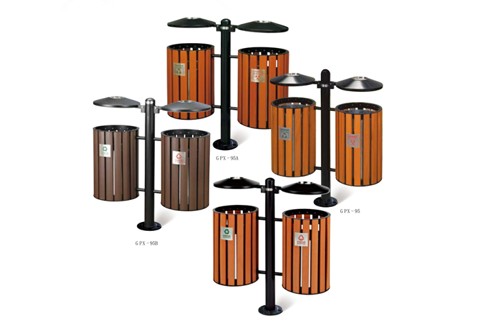 木條分類(lèi)垃圾桶95